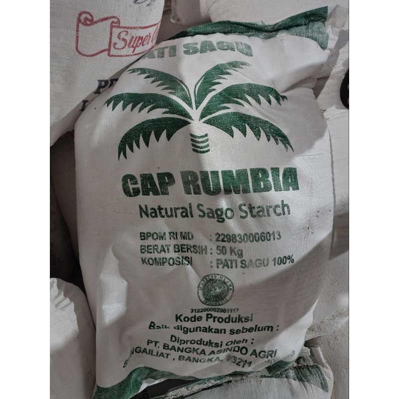 

Tepung Sagu Aren Onggok Cap Rumbia 50kg