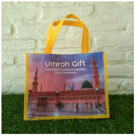 Tas souvenir oleh oleh umroh haji gift umrah medina ready stock madinah goodie bag tebal tanah abang asemka kudus