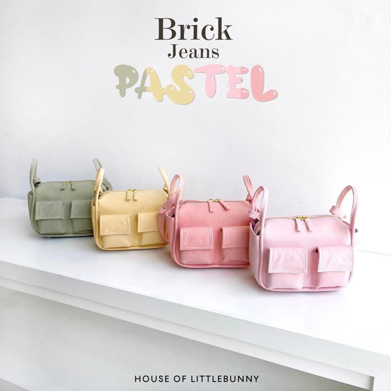 READY BRICK JEANS TAS by Little BUNNY