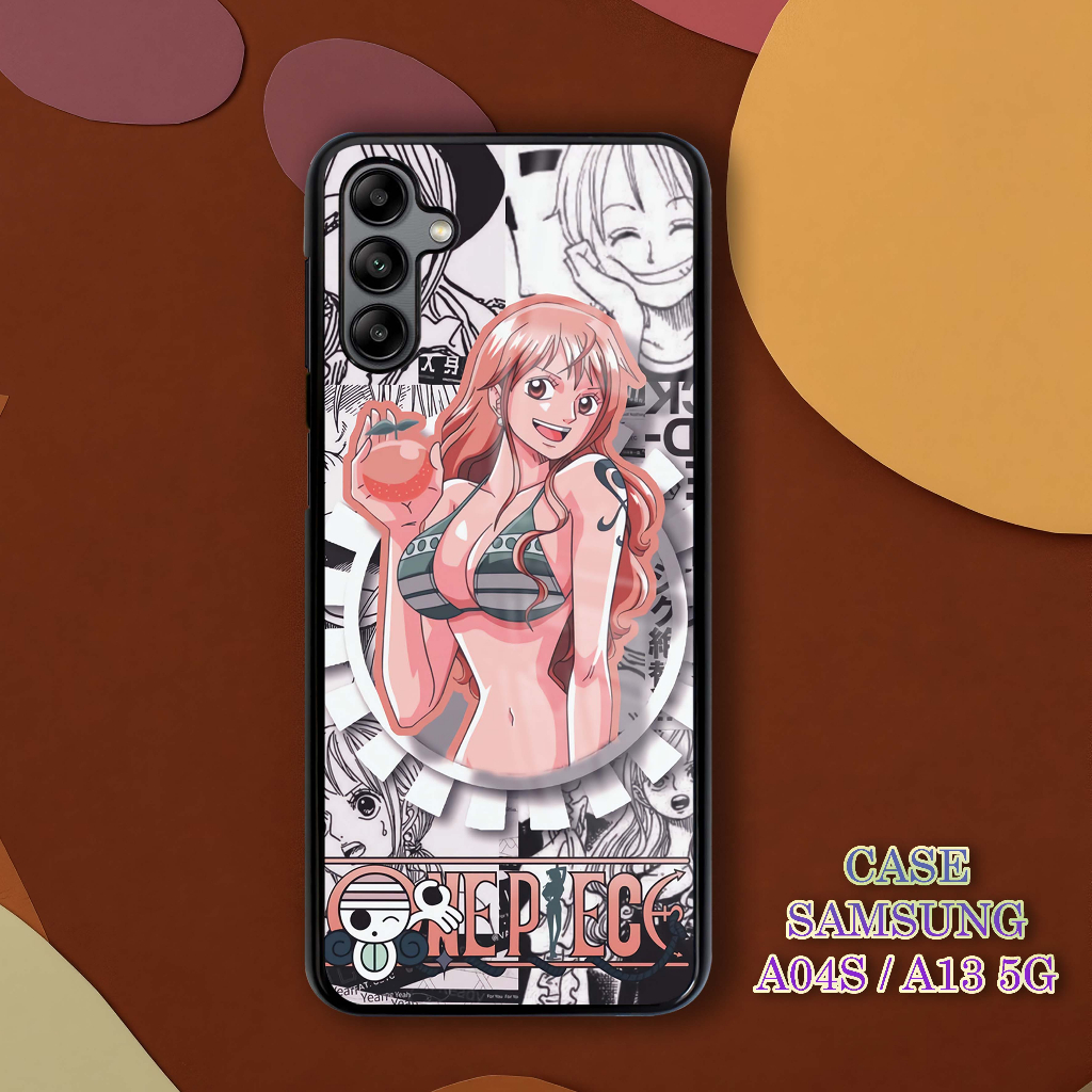 Case Kilau [MC52] Samsung A04S | A13 5g | Casing Hp Samsung A04S | A13 5g Pic HD | Motif One Piece G