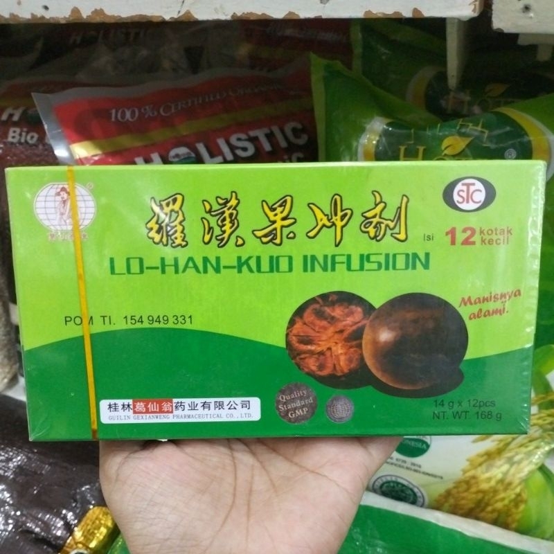 

Lo Han Kuo Infusion 12 Pack Kecil Impor China