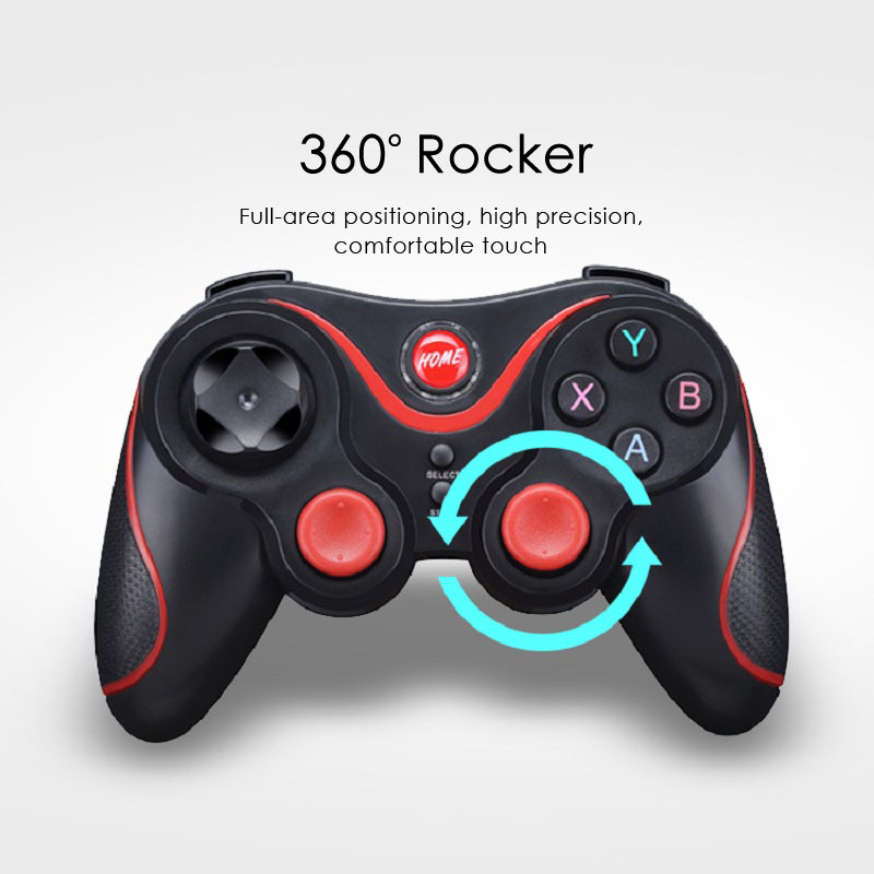 Gamepad Bluetooth x3 Blutot Controller Game nirkabel kompatibel Bluetooth, untuk Android, ponsel, TV BOX, Joystick komputer untuk Tablet, PC, TV, kontrol Gamepad