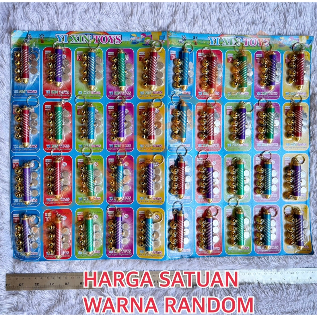 MAINAN LASER ULIR ADA GANTUNGAN MERK YI XIN TOYS WARNA WARNI BAGUS LUCU MAIN MURAH MERIAH