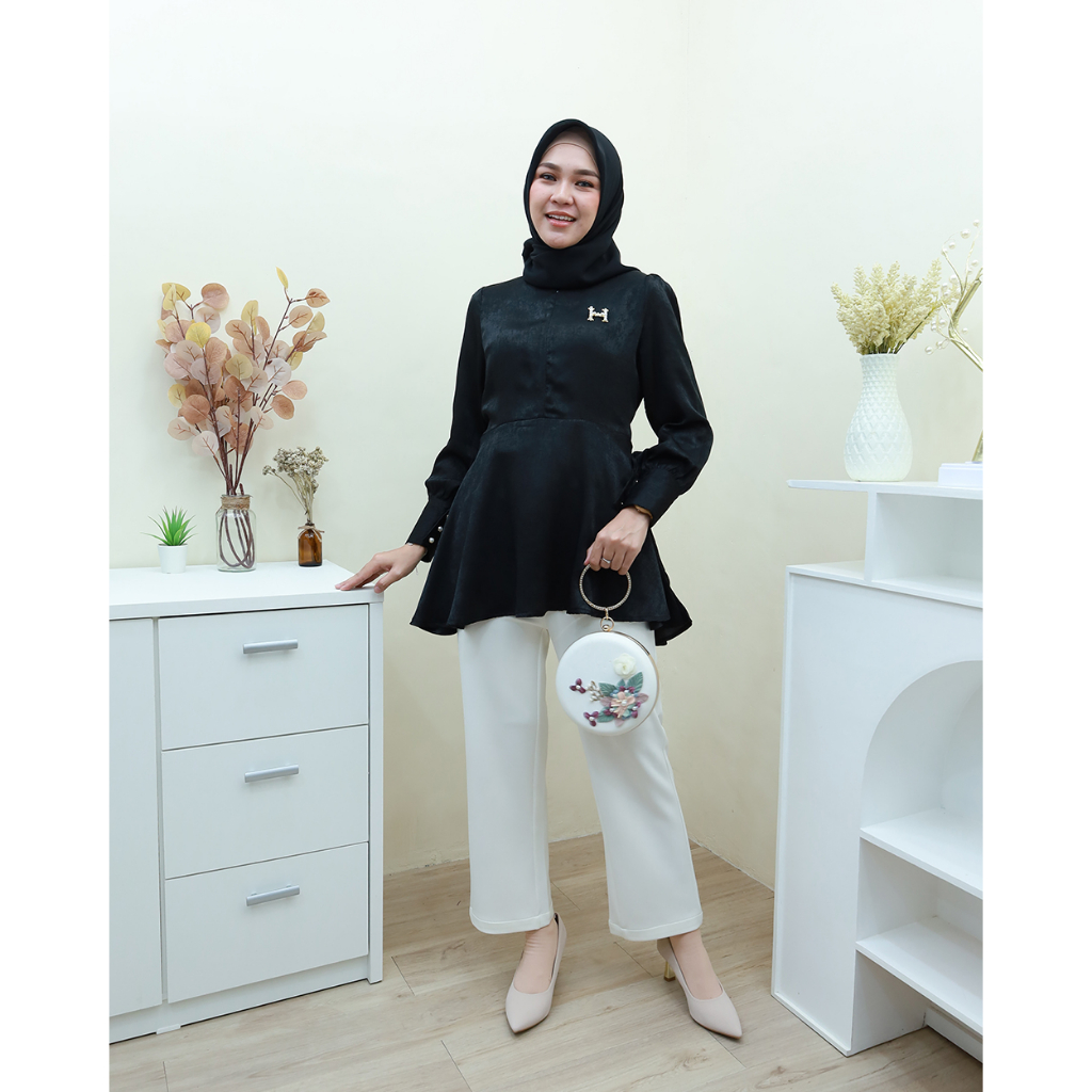 SUNDARI Blouse  - Pakaian Wanita terbaru by Hijab Mamah icis