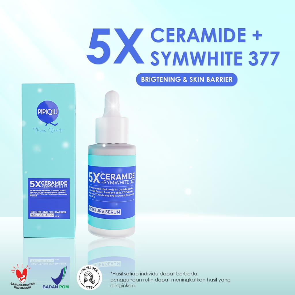 Pipiqiu 5x Ceramide+Symwhite 377 Brightening Skin Barrier Moisture Serum PROMO MITRA