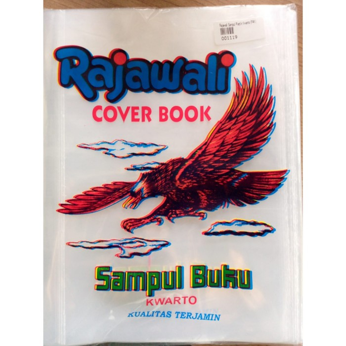 Sampul Plastik Buku Tulis Kwarto Rajawali - Repack 10 Lembar