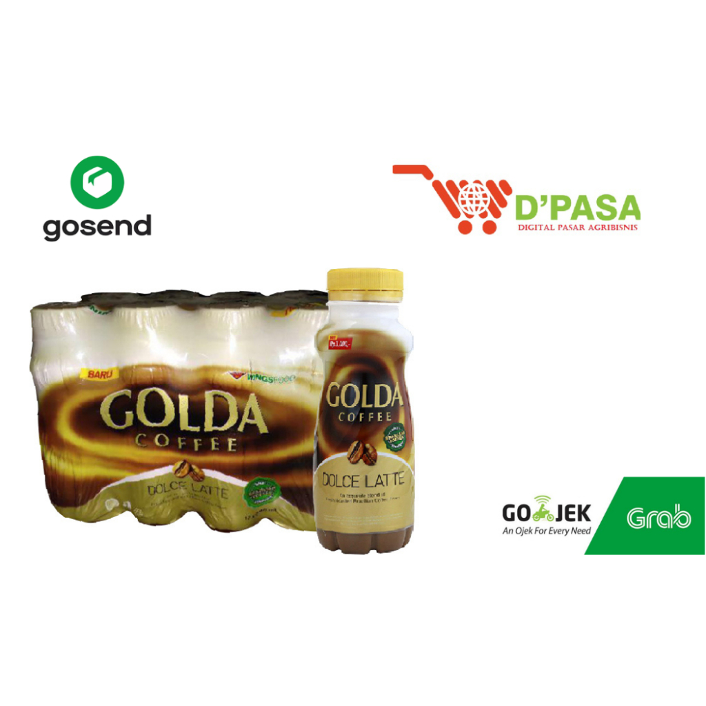 

KIRIM INSTAN Golda coffee 200 ml kopi botol latte cappucino