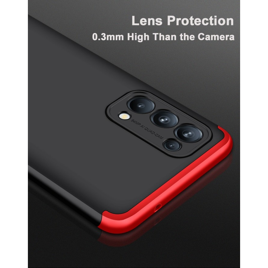 Case Oppo Reno 5 4G / 5G Hardcase Original GKK 360 Full Protect