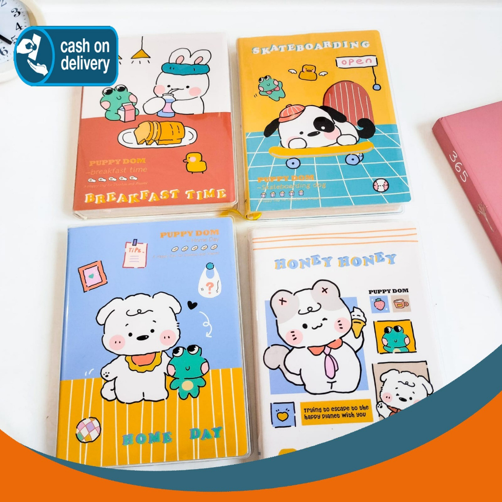 

BUKU HARIAN A6 PUPPY DOM RABBIT( KERTAS FULLCOLOR ) (128 LEMBAR) DIARY NOTEBOOK CATATAN LUCU IMUT COD