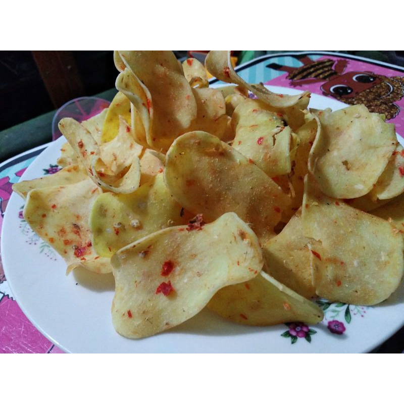 

1kg Kripik getuk super pedas manis