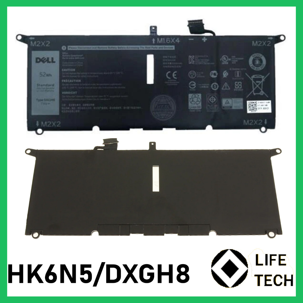 ORIGINAL Baterai Laptop Inspiron 13-5390 XPS 9370 XPS 9380 P82G HK6N5 ORI