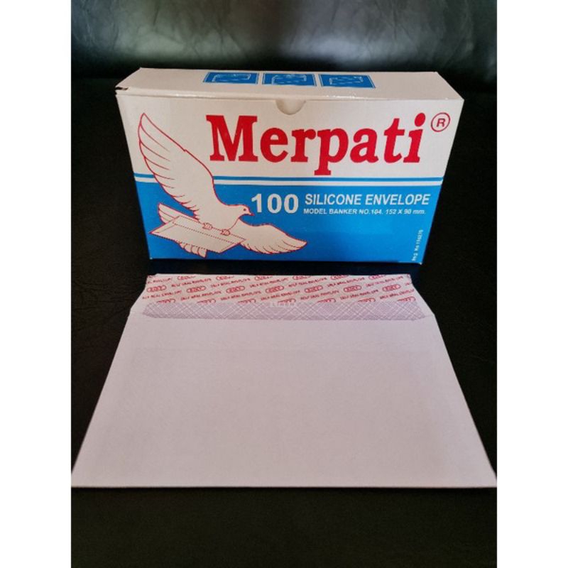 

Amplop Merpati Tanggung isi 100 lembar