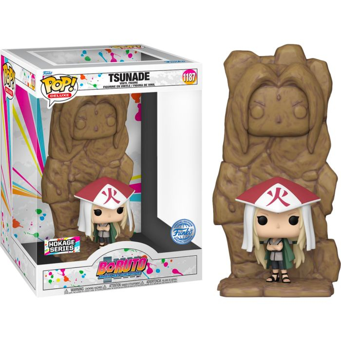 Funko Pop Origina Exclusive Animation - Boruto - Tsunade Senju Hokage Rock Diorama