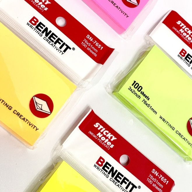 

Color Post It Sticky Notes BENEFIT 100 Lembar Warna Catatan Tempel Novel Buku Literatur Tanda Colorful Sekolah Kantor Perlengkapan Peralatan School Office Note Book Catetan Stickynotes Mencatat Stationery Bacaan Stick Murah Termurah Toko Tri Tunggal