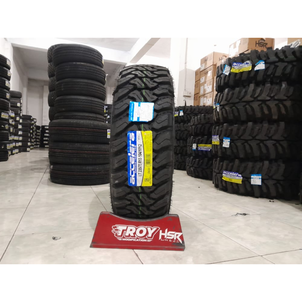 Ban Offroad Ring 15 Paling Laris ACCELERA M/T-01 235/75 R15 Termurah Gratis Pasang,Balancing
