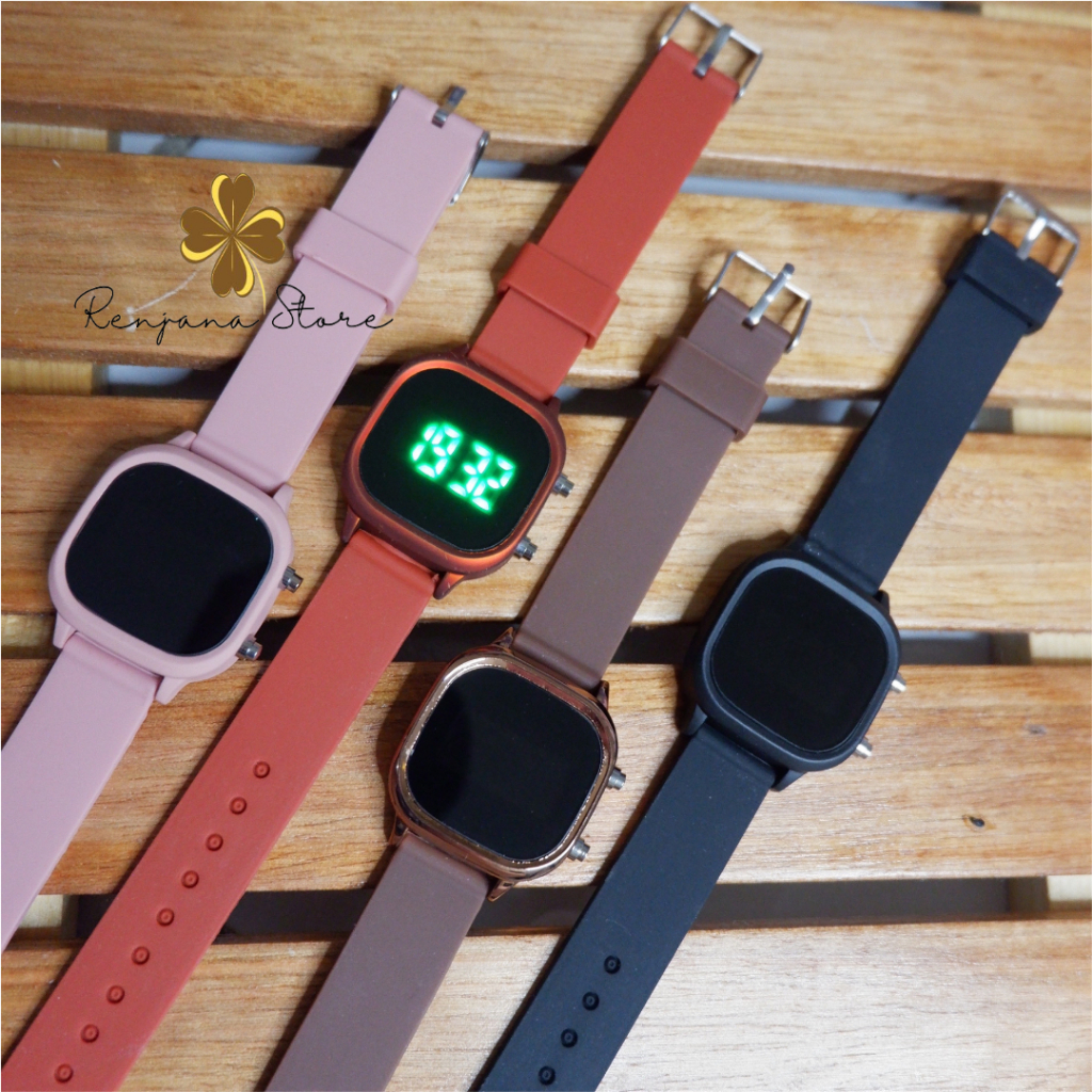 Jam Tangan Wanita Digital Santai Led Nautilus Jinshengsi JSS-3637