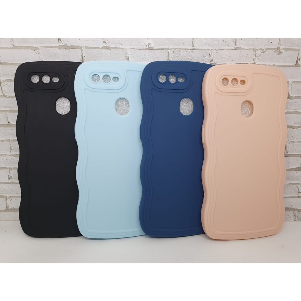 SOFTCASE GELOMBANG OPPO A5S / A12 / A7