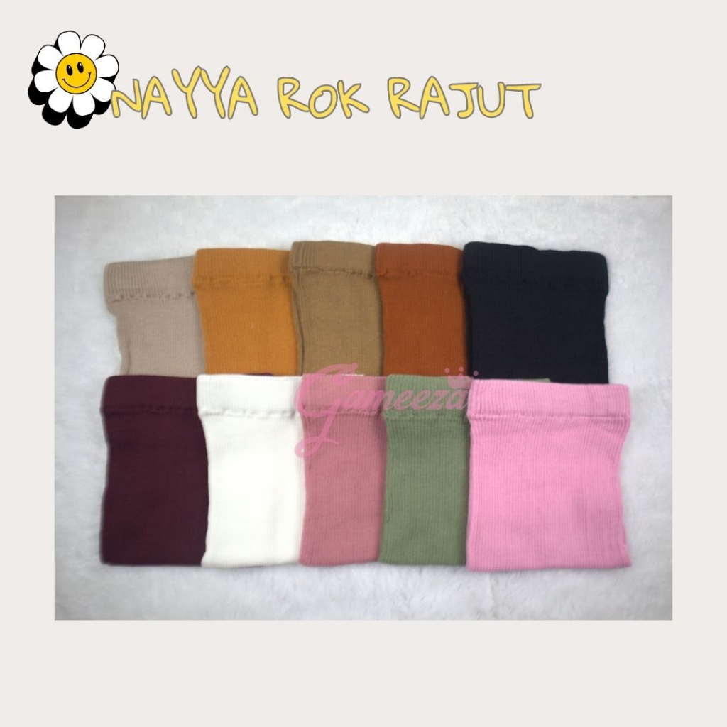 NAYYA Rok Rajut Anak 1-6 Tahun Rok Span Rajut Anak Perempuan Rok Anak Kekinian