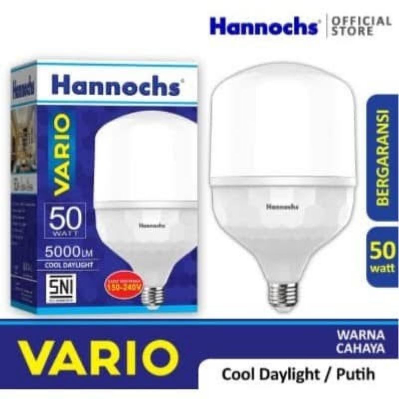 LAMPU BOHLAM LED 50 WATT HANNOCHS VARIO