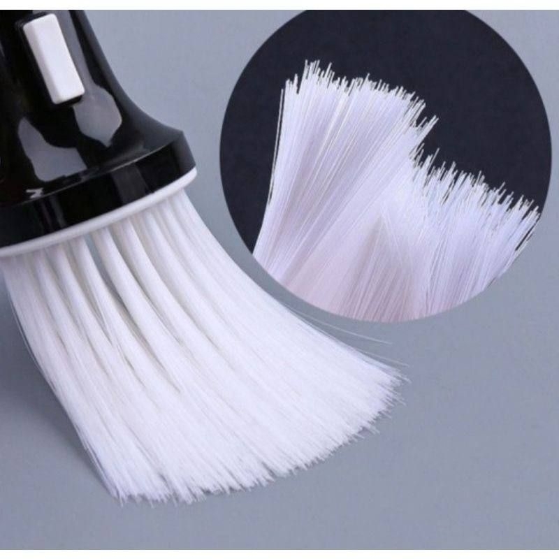 Kuas Barber Isi Bedak Premium / Kuas Barber / Barber Brush Brush Sikat Leher Kuas badan  Barbershop Salon pangkas rambut Sikat Kuas Barber Pembersih Rambut Brus Rambut Isi bedak Barbershop salon