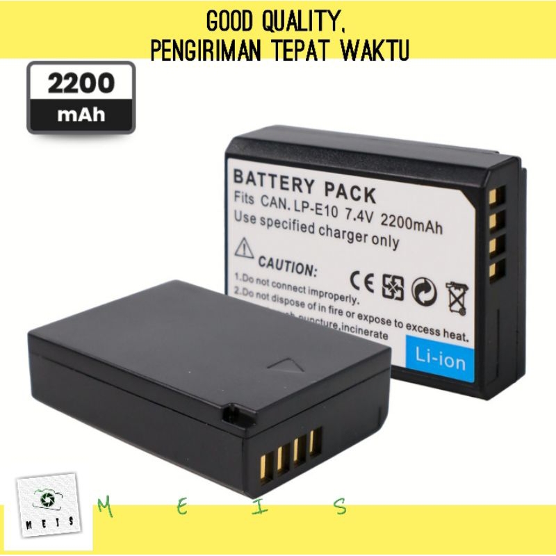 Replacement Battery Canon for EP-EL10 - Batre Baterai