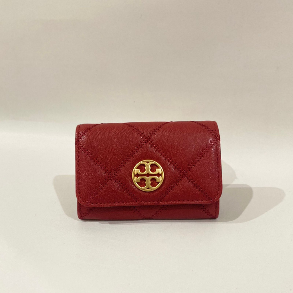 Tory Burch Willa Card case redstone
