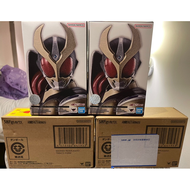 SHF SS Shinkoccou Seihou Kamen Rider Agito Trinity Form