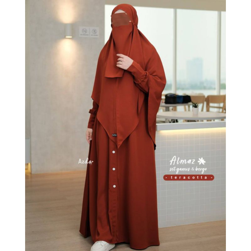 Gamis Almaz Set By Azda Hijab
