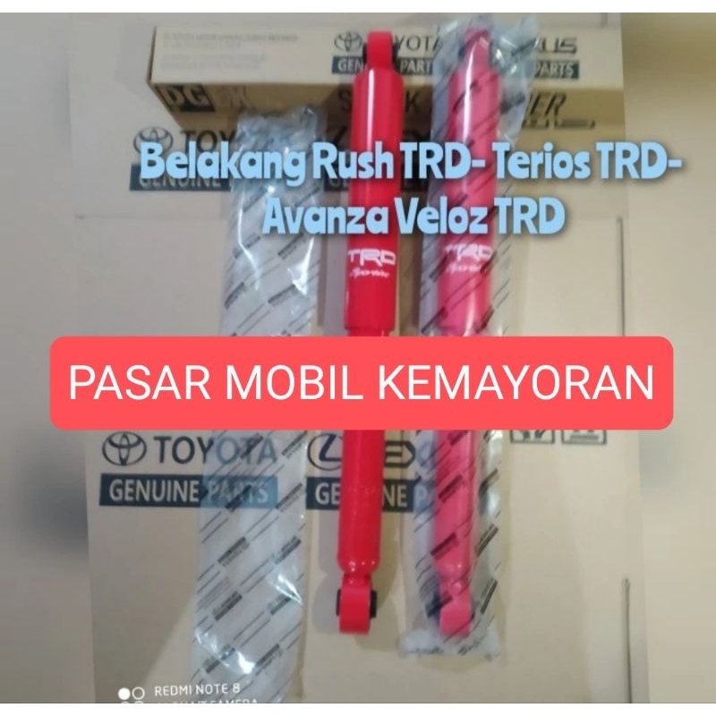 SHOCK BREAKER ABSORBER BELAKANG ORIGINAL TOYOTA RUSH & TERIOS 2007 -2017 & AVANZA & XENIA & VELOZ  M