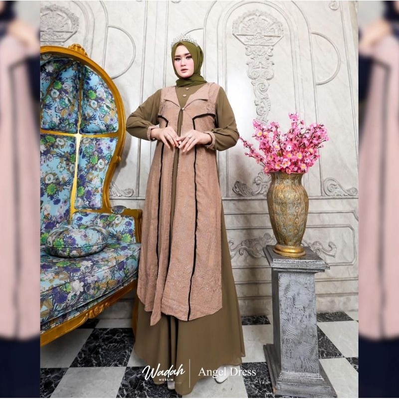 angel dress by wadah muslim