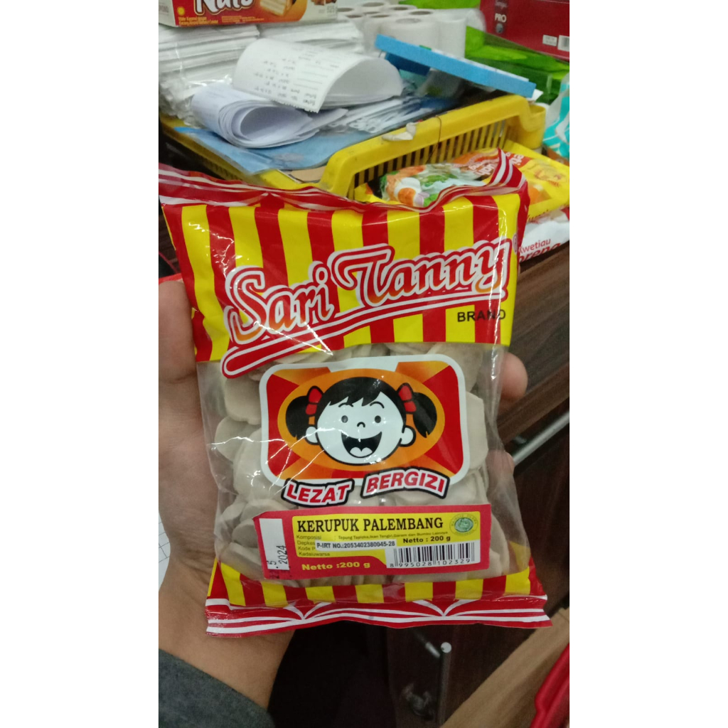 

SARI TANNY KERUPUK PALEMBANG 200GR