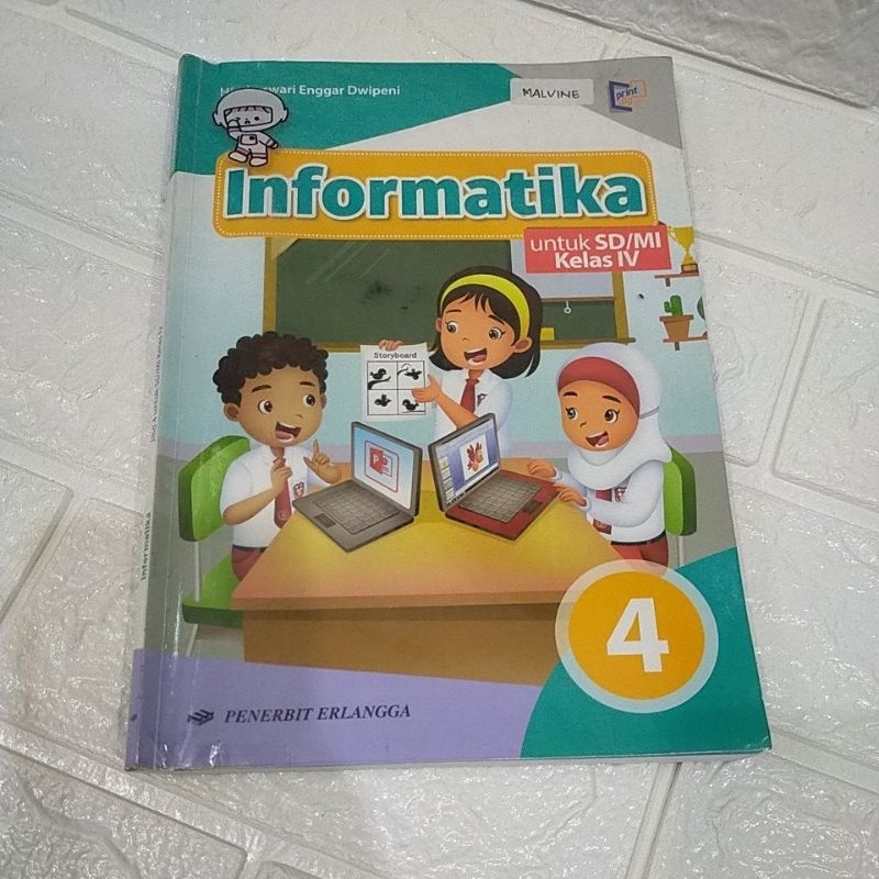 

Informatika Kelas 4 SD Penerbit Erlangga