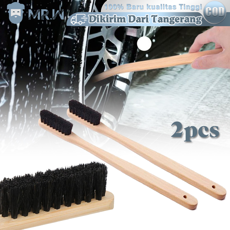 40cm Sikat Fender 2pcs Wheel Brush Sikat Detailing Mobil Tire Brush Sikat Velg Mobil