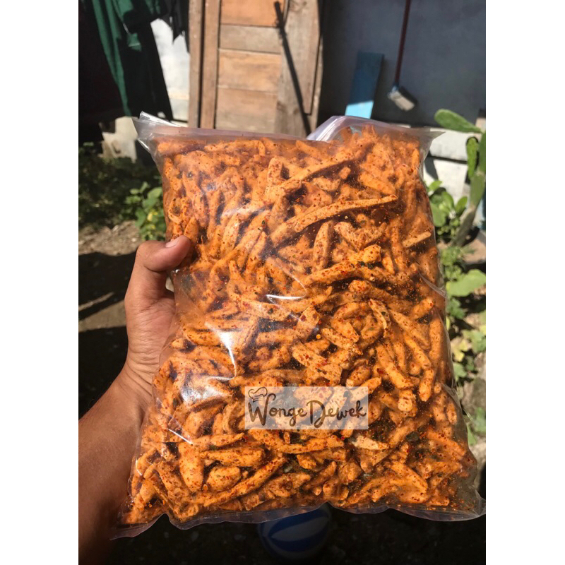 

Basreng Pedas Extra Daun Jeruk 1Kg