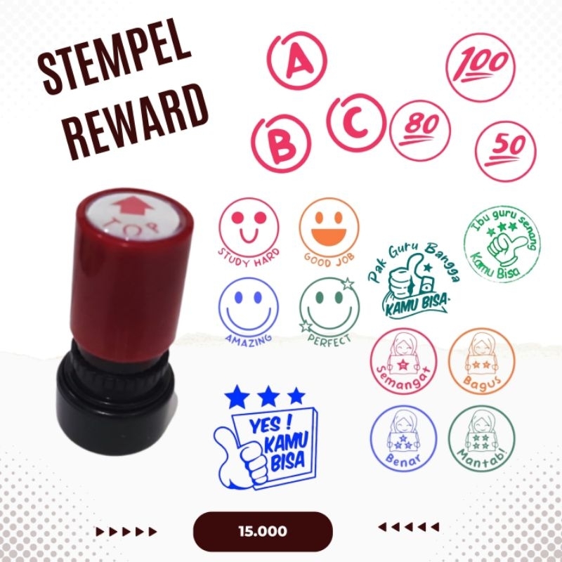 

Paket Stempel Bulat isi 3 dan 4