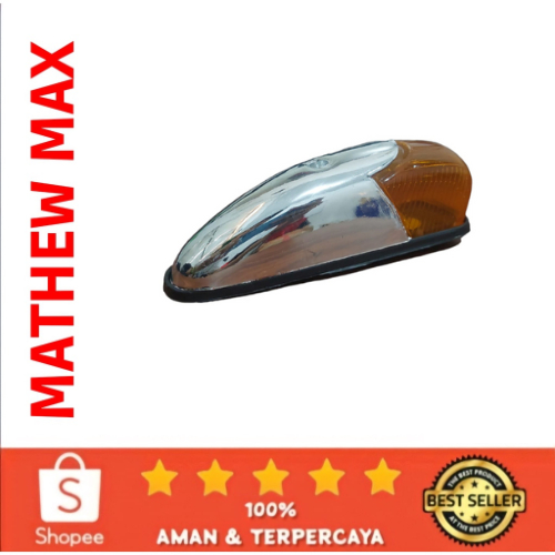 Lampu Bak Truk GA-58A Lampu Kodok Chrome GA58A