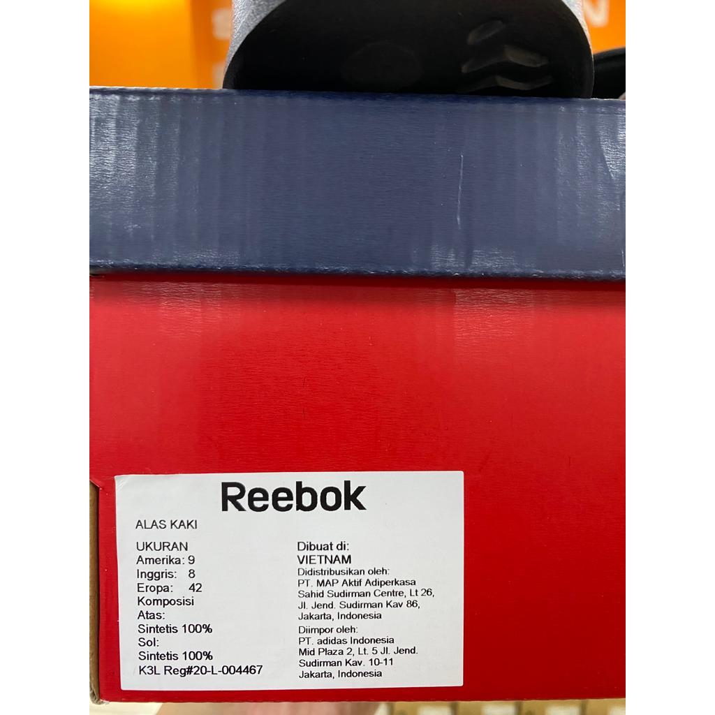 Reebok Classic Slide Black FZ4280 Sendal Pria Original