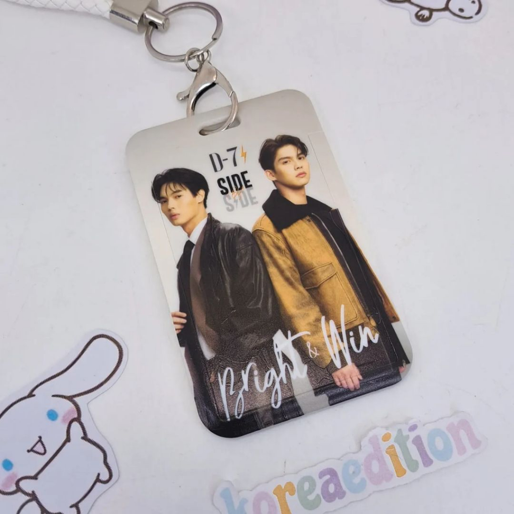 NEW Holder Card KPOP Thai Part 2 Keychain Premium BTS Blackpink Twice Straykids NCT Suga Jimin Jungkook SKZOO Bright Win Photocard Holder