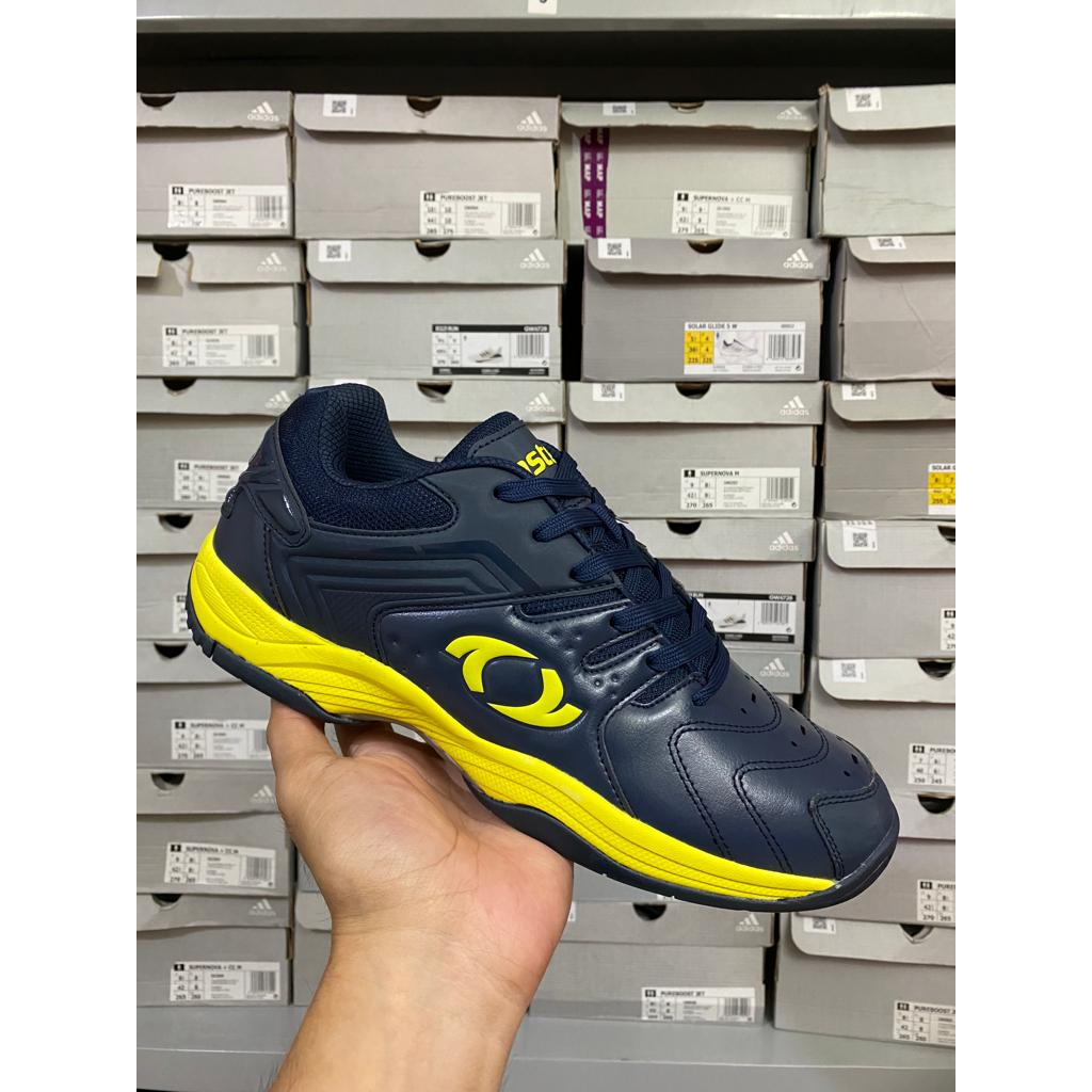 Astec Gerard Badminton Navy/Lime Men's Shoes Original