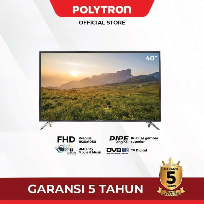 LED TV Polytron Digital TV 40 inch PLD 40V8953