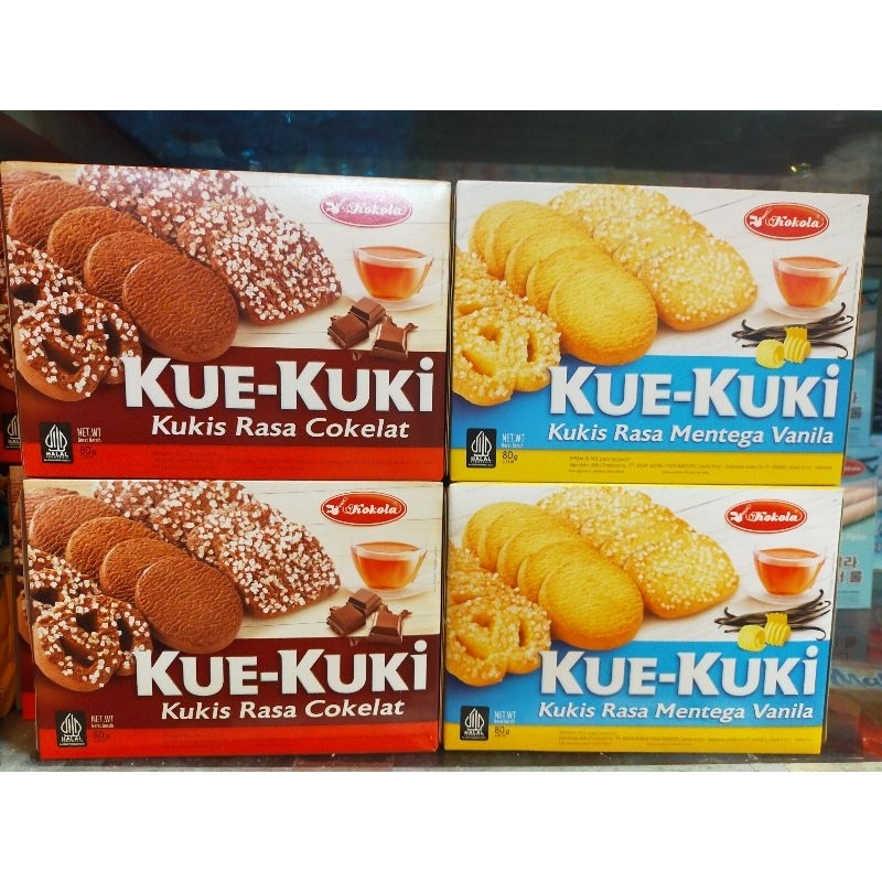 

KOKOLA Kue Kuki 80gr - Biskuit Kukis Kokola HALAL MURAH