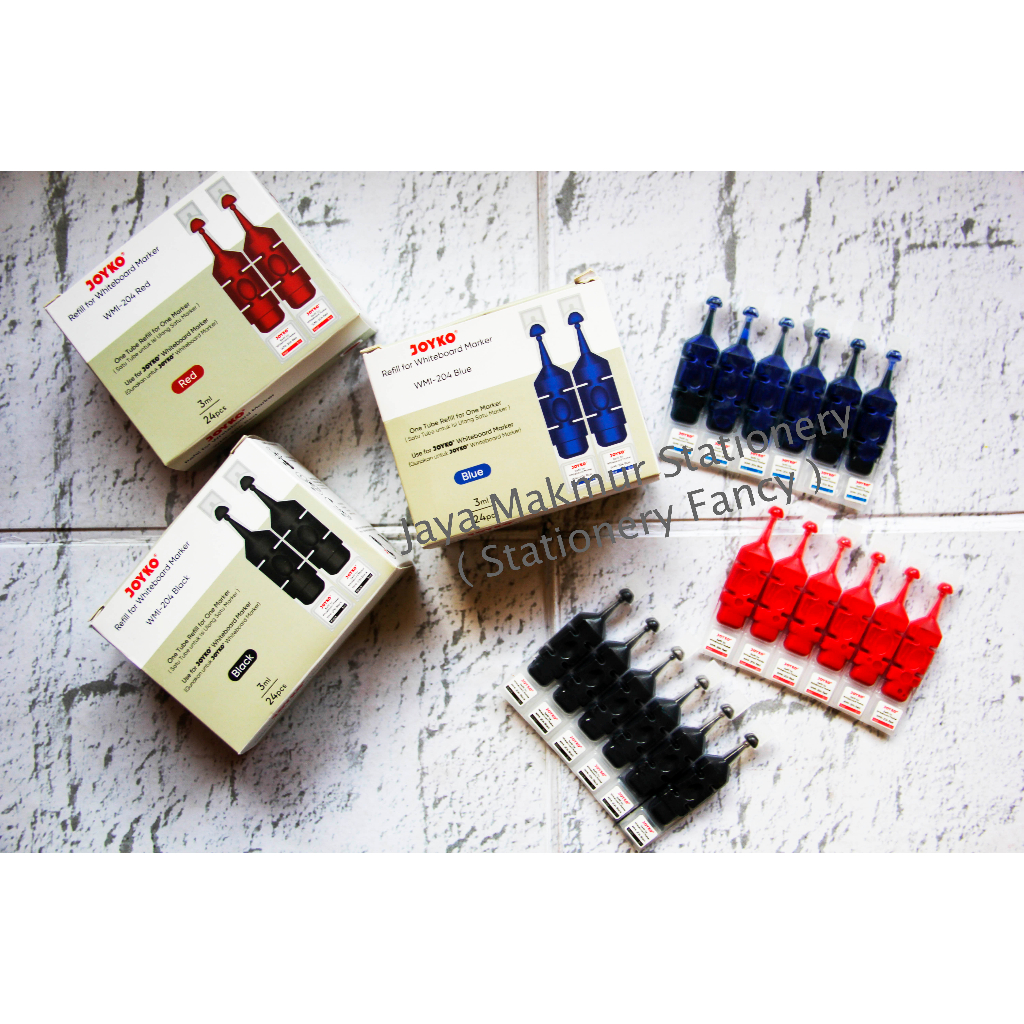 

Refill Spidol White Board Marker Joyko WMI-204 (Grosir)