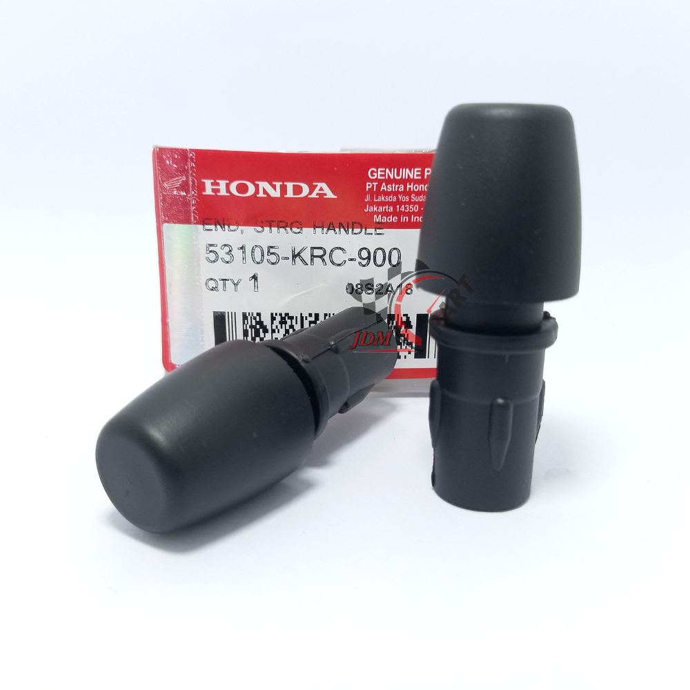1 SET (2PCS) JALU STANG / BANDUL STANG HONDA CB150R / MEGAPRO / VERZA / KARET TUTUP STANG CB150R / M