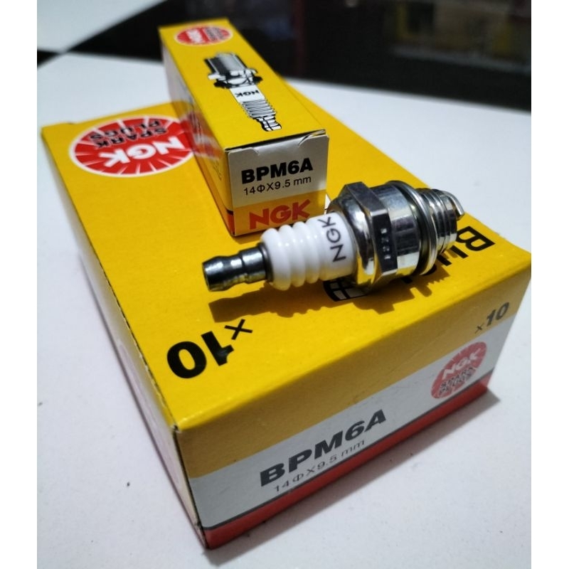 Busi BPM6A Ngk (busi potong rumput) Original NGK