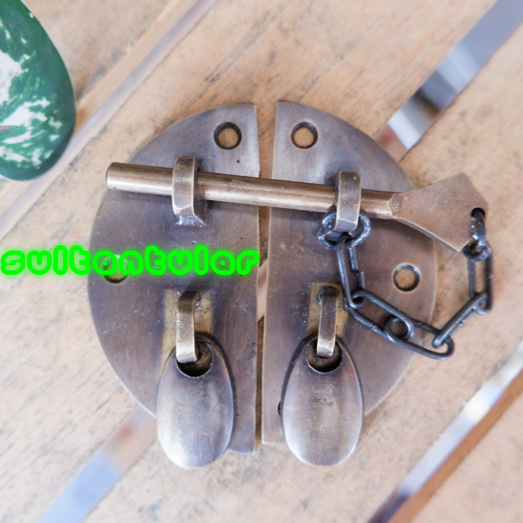 Overpal pengunci pintu diameter 7,5cm