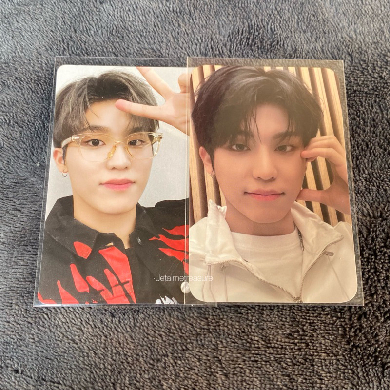 TREASURE Jeongwoo photocard specs digipack pob jp