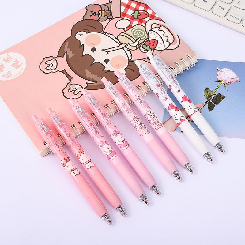 

ozozshop - Pena Mekanik Karakter Kartun Hello Kitty Jepang Ins 0.5mm #ST059 / Pulpen Mekanik Tinta Hitam / Bolpoint Hello Kitty