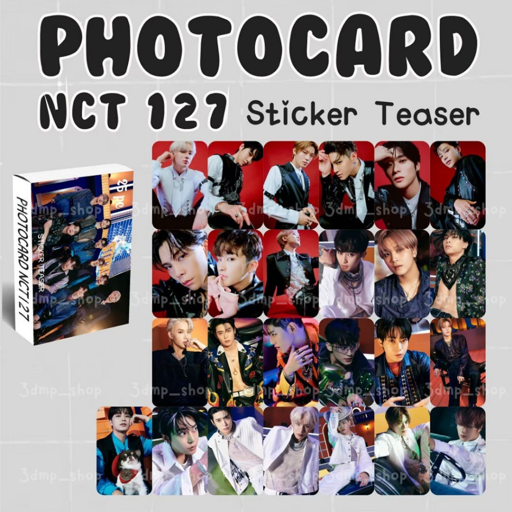 [25 Lembar] photocard lomo photo card nct 127