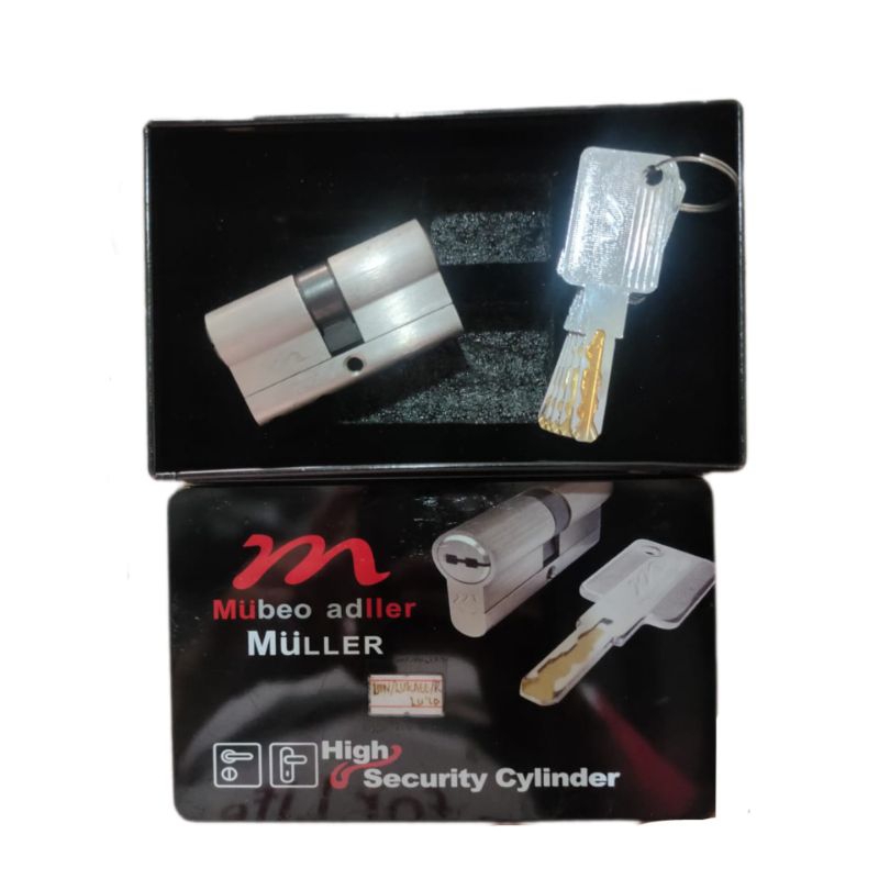 SILINDER KUNCI PINTU MULLER silinder kunci pintu besar | anak kunci