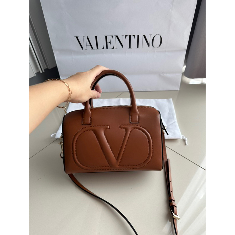 Authentic Valentino Garavani Brown Sling Bag